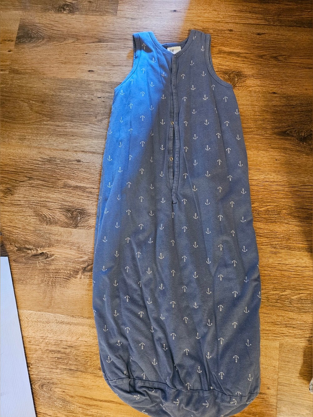 H&M Blue Anchor Print Sleep Sack